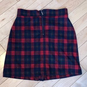Envy plaid skirt